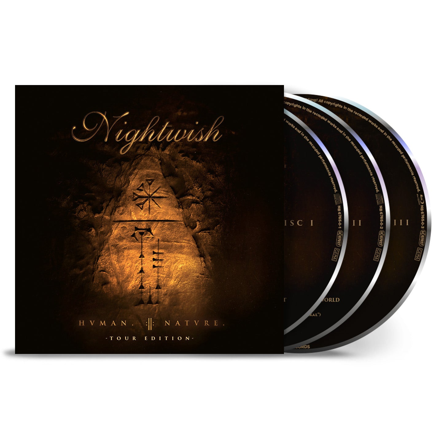 Nightwish, Human. :||: Nature., Ltd Tour Edition Digipak 2CD + Blu 