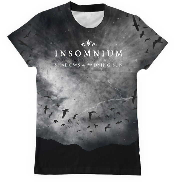 Insomnium Shadows of the Dying Sun All Over Print T Shirt Backstage Rock Shop