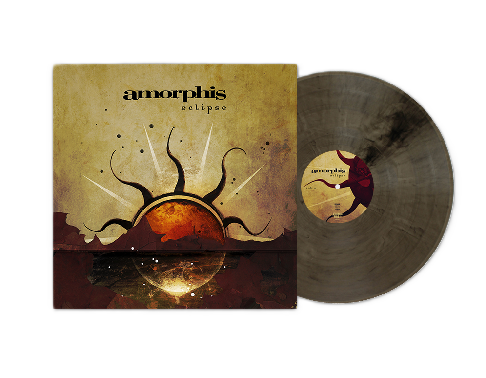 Amorphis, Eclipse, Orange/Black Marbled Vinyl – Backstage Rock Shop