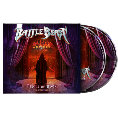 Battle Beast, Circus Of Doom Live In Helsinki 2023, Digipak CD + Blu-Ray + T-Shirt + Signed Postcard, Bundle