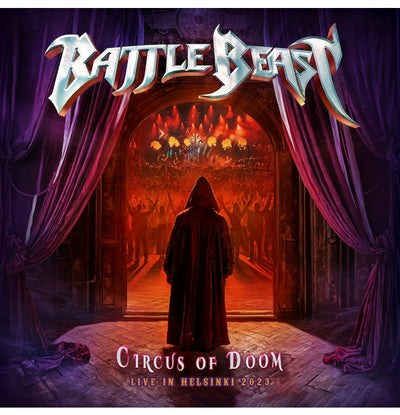 Battle Beast, Circus Of Doom Live In Helsinki 2023, Digipak CD + Blu-Ray + T-Shirt + Signed Postcard, Bundle