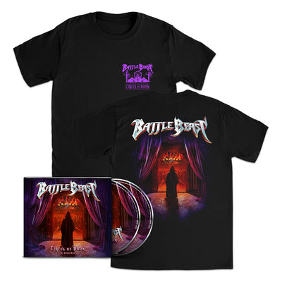 Battle Beast, Circus Of Doom Live In Helsinki 2023, Digipak CD + Blu-Ray + T-Shirt + Signed Postcard, Bundle