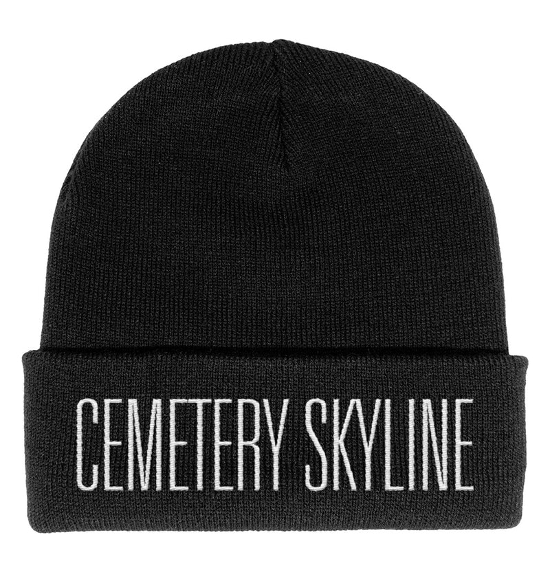 Cemetery Skyline, Logo, Cuffed Beanie