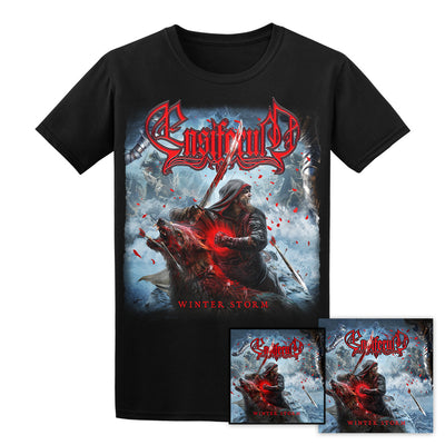 Ensiferum, Winter Storm, Jewel Case CD + T-Shirt + Patch, Bundle