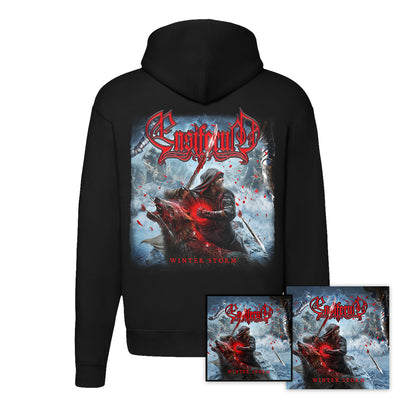 Ensiferum, Winter Storm, Jewel Case CD + Zip Hoodie + Patch, Bundle