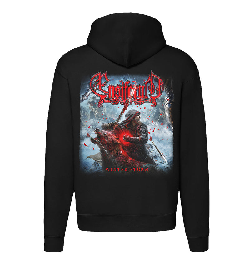 Ensiferum, Winter Storm, Black Vinyl + Zip Hoodie + Patch, Bundle