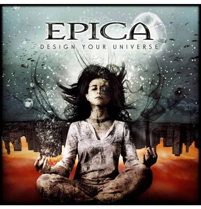 Epica, Design Your Universe, Transparent Orange 2LP Vinyl