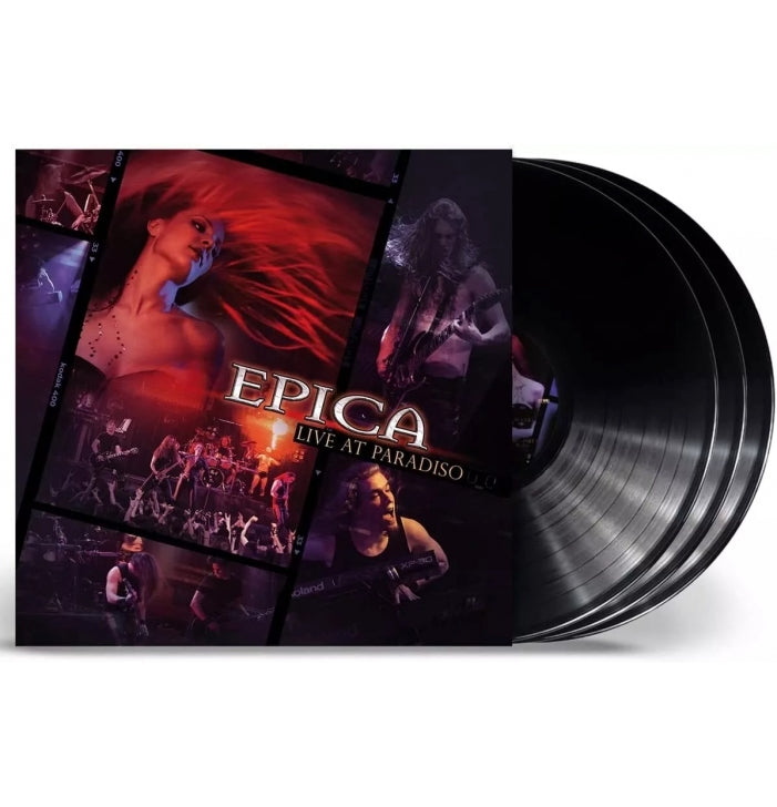 Epica, Live At Paradiso, Black 3LP Vinyl