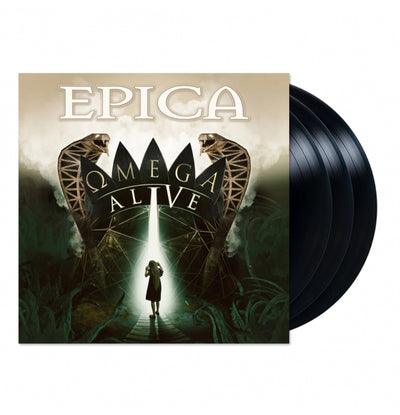 Epica, Omega Alive, Black 3LP Vinyl