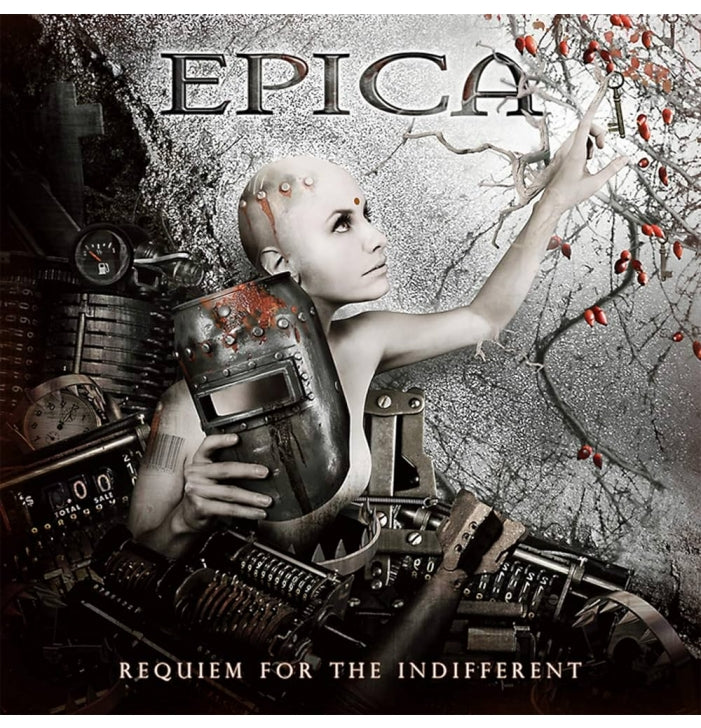 Epica, Requiem For The Indifferent, Transparent Red 2LP Vinyl