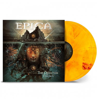 Epica, The Quantum Enigma, Yellow / Red Marbled 2LP Vinyl