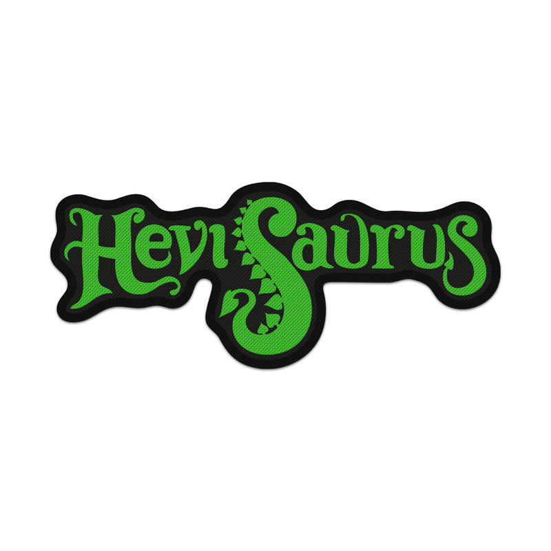 Hevisaurus, Cut To Shape Logo, Patch