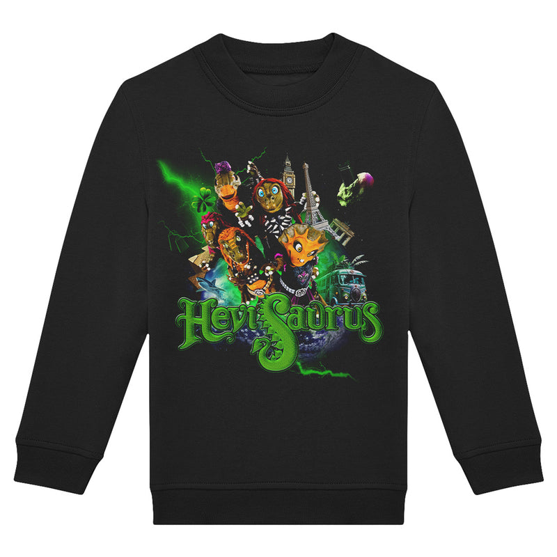 Hevisaurus, Maailmankiertueella, Kids Sweatshirt