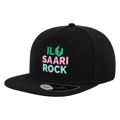 Ilosaarirock, Green/Pink/Turquoise Logo, Snapback Cap