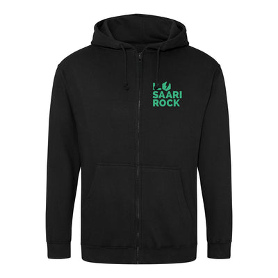 Ilosaarirock, Green Logo, Zip Hoodie