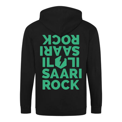 Ilosaarirock, Green Logo, Zip Hoodie