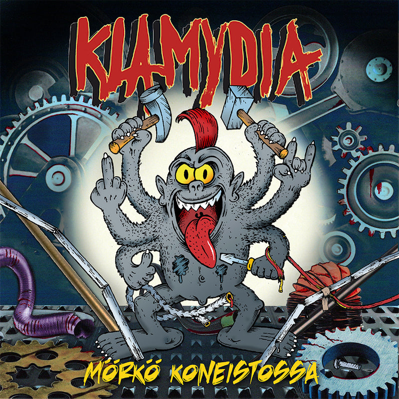 Klamydia, Mörkö Koneistossa, CD + T-Shirt, Bundle