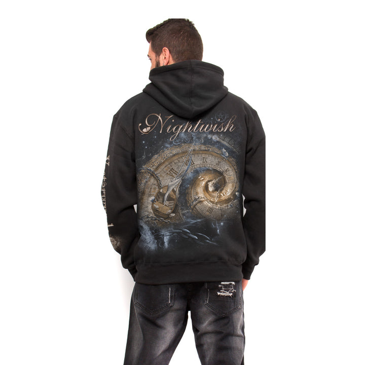 Nightwish Yesterwynde Vicero Solid Black Hoodie Backstage Rock Shop