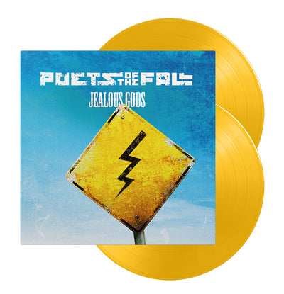 Poets of the Fall, Jealous Gods, Yellow 2LP Vinyl + Women's T-Shirt, Bundle