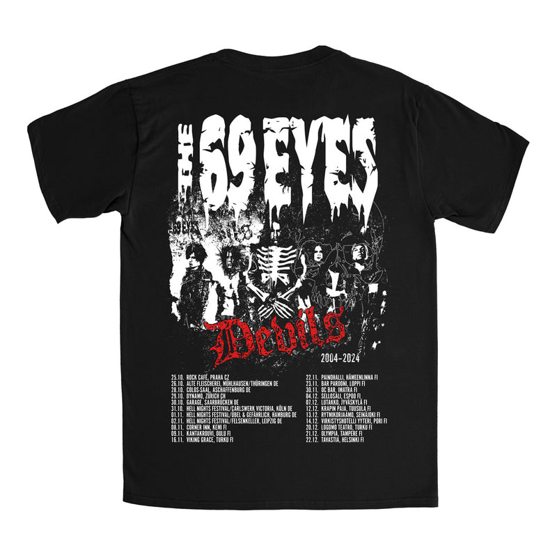 The 69 Eyes, Devils Tour 2024, T-Shirt