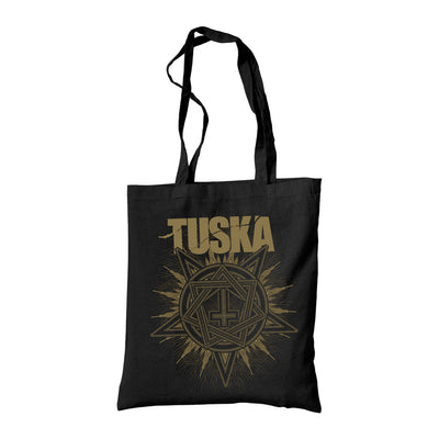 Tuska, Inverted Cross Gold, Shopping Bag