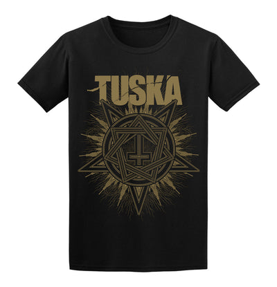 Tuska, Inverted Cross Gold, T-Shirt