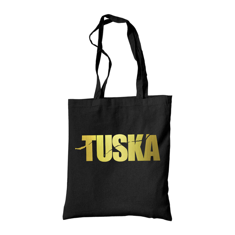 Tuska, Gold Logo, Shopping Bag