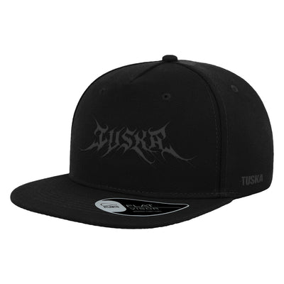 Tuska, Metalcore Black-on-Black Logo, Premium Snapback Cap