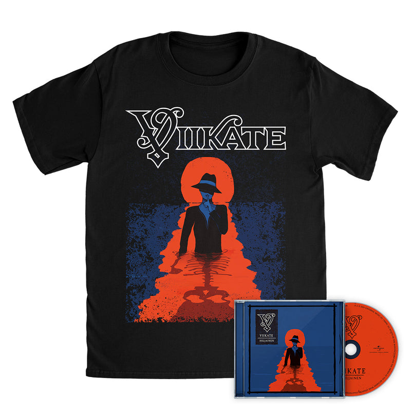 Viikate, Hiljainen, CD + T-Shirt, Bundle