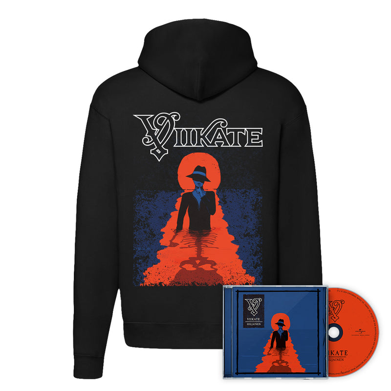 Viikate, Hiljainen, CD + Zip Hoodie, Bundle