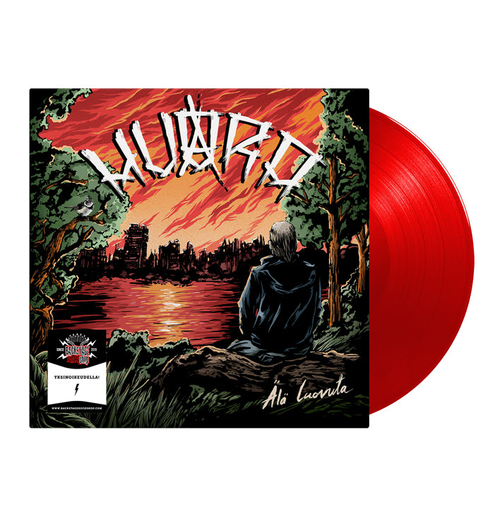 Huora, Älä Luovuta, Ltd Transparent Red Vinyl